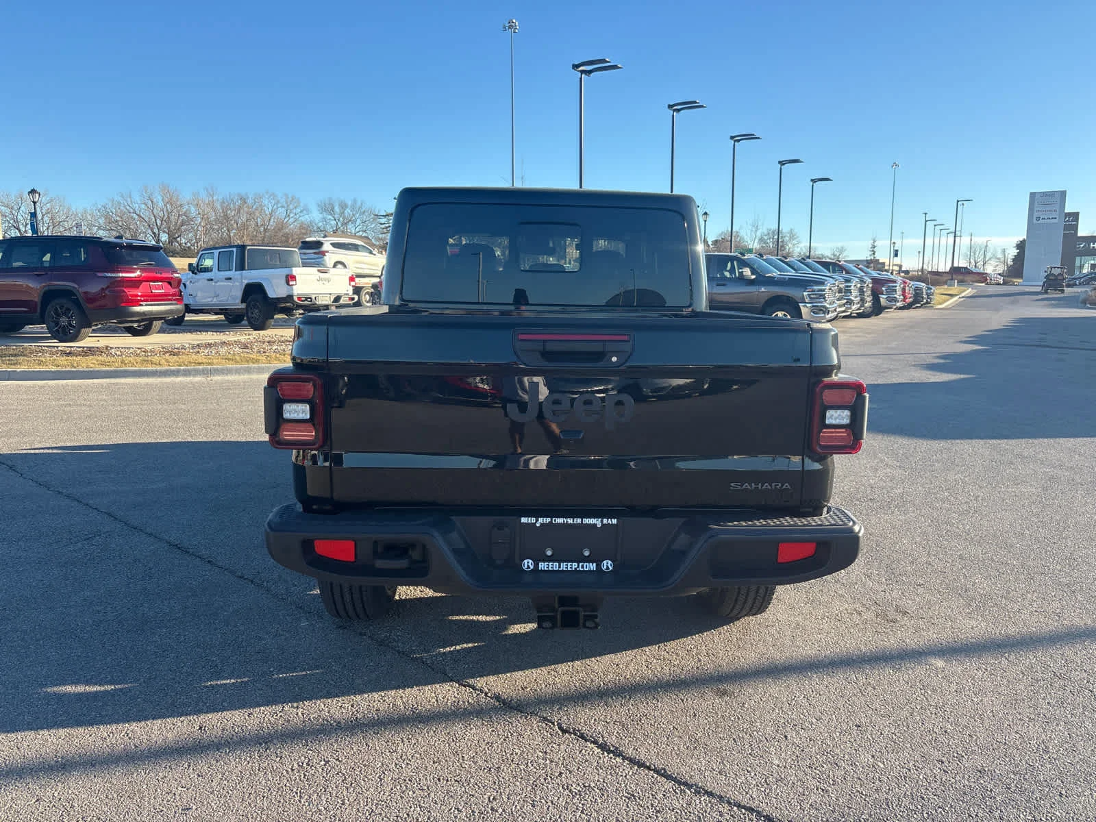 New 2026 Black Clear-Coat Exterior Paint Jeep Sahara image 8