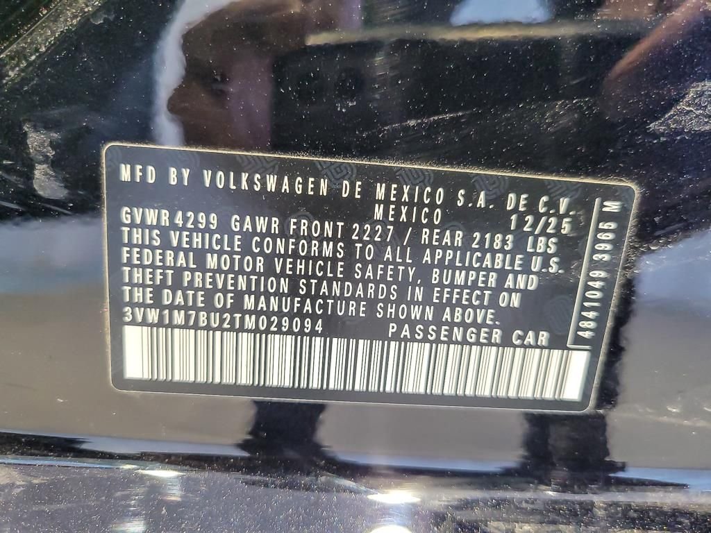 New 2026 Deep Black Pearl Volkswagen 2.0T Autobahn image 20