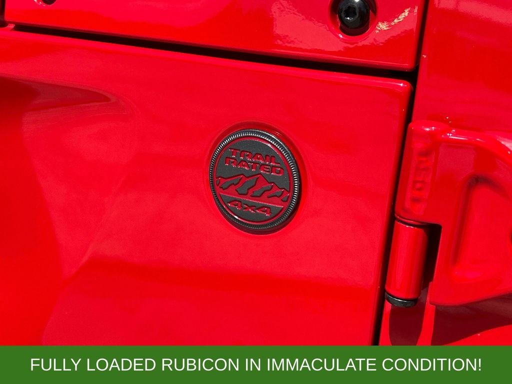 Used 2020 Red Jeep Unlimited Rubicon image 15
