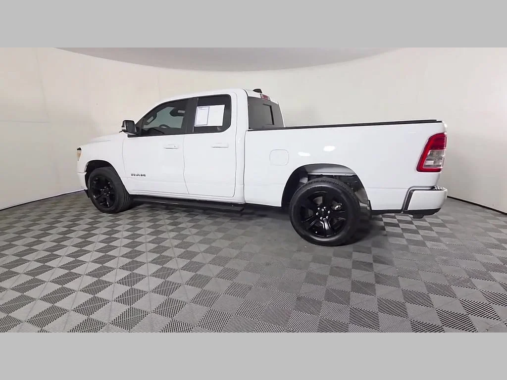 Used 2021 Bright White Clearcoat Ram Big Horn image 45