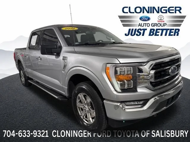 Used 2022 Silver Ford XLT image 1