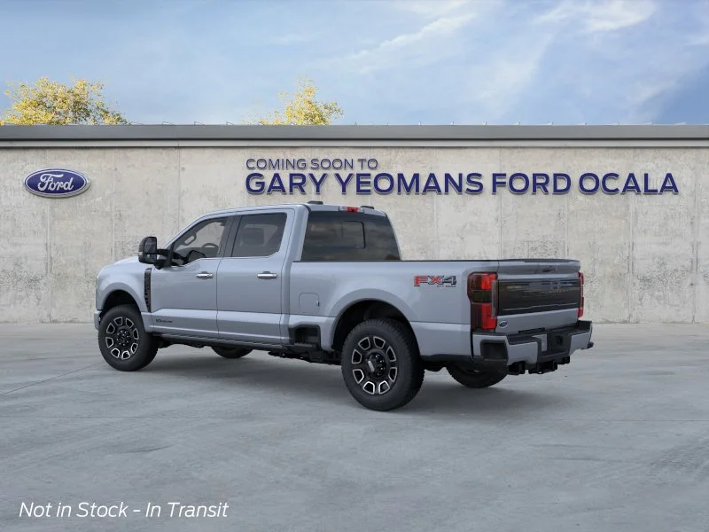 New 2026 Glacier Gray Metallic Tri-Coat Ford F-250® Platinum® image 4