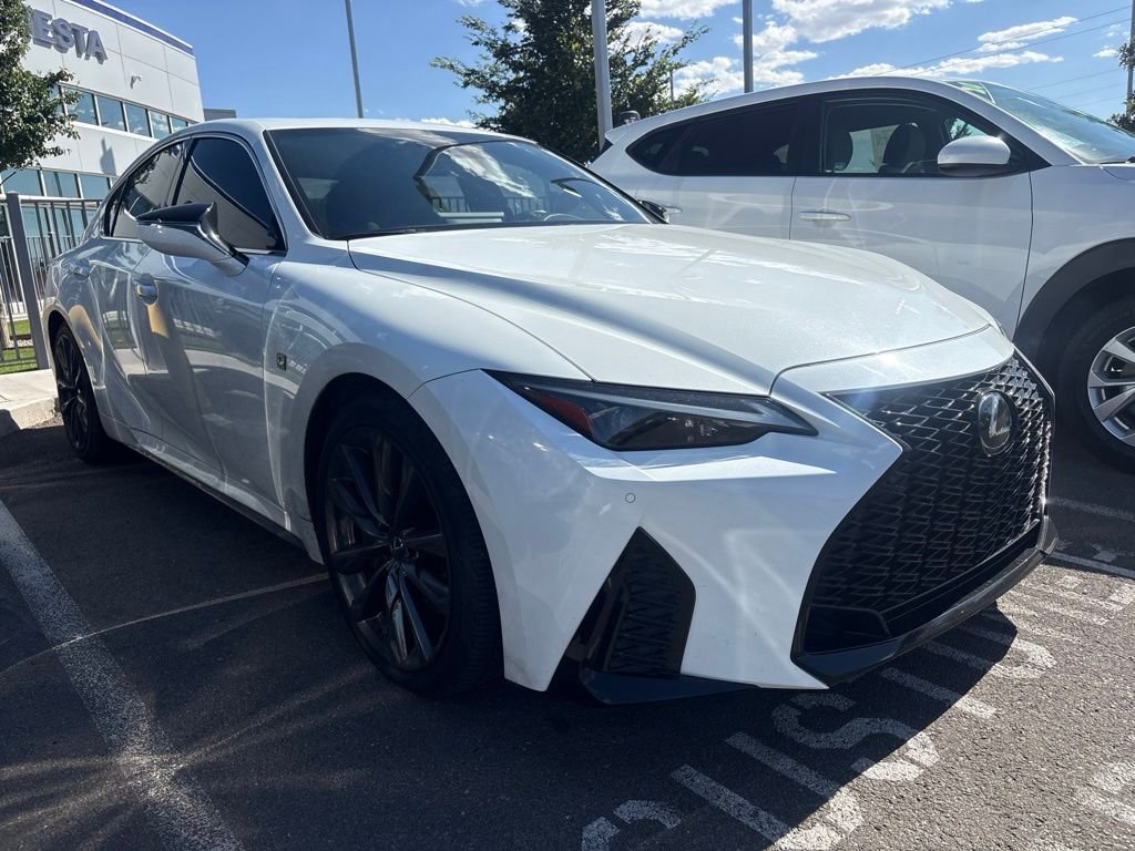 Used 2022 White Lexus 350 F SPORT image 2
