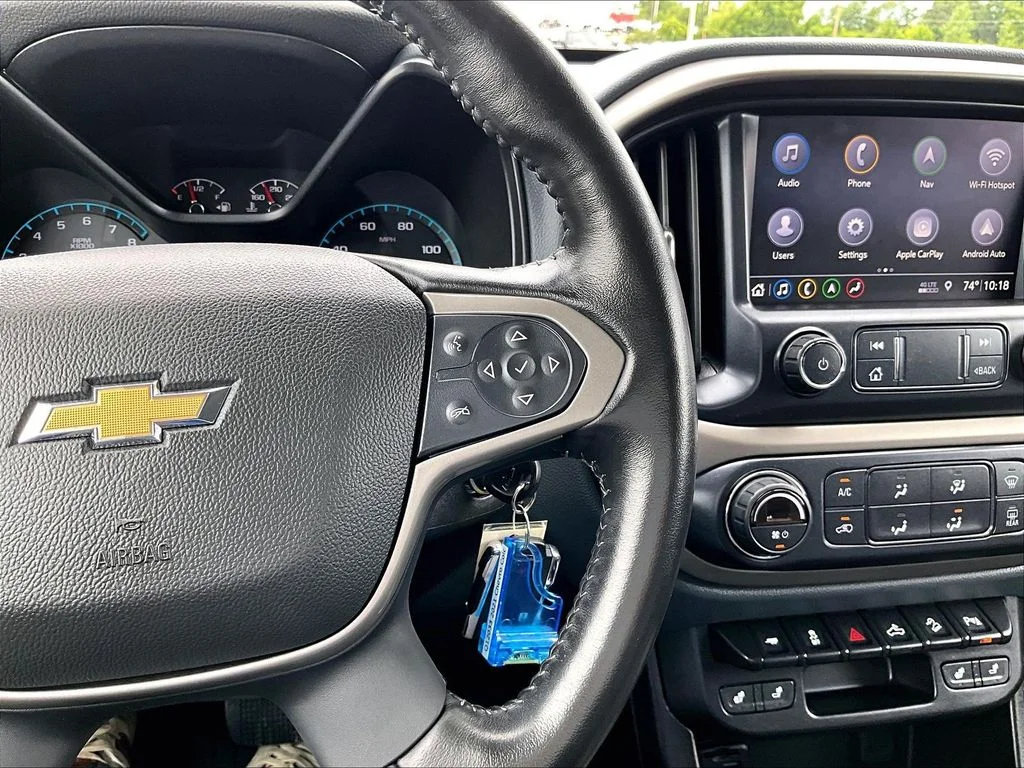Certified Used 2021 Black Chevrolet Z71 image 14