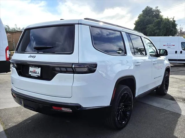 New 2026 Bright White Clear-Coat Exterior Paint Jeep Grand Wagoneer image 5
