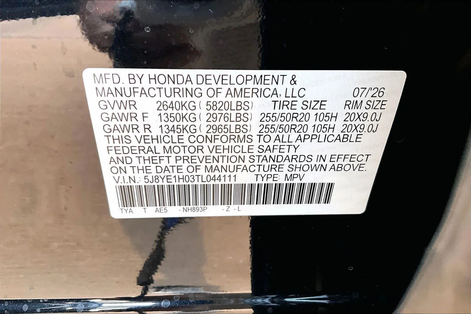 New 2026 Majestic Black Pearl Acura w/A-Spec Package image 20