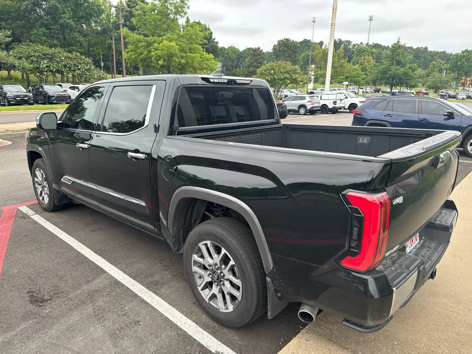 Used 2025 Midnight Black Metallic Toyota 1794 Edition image 3