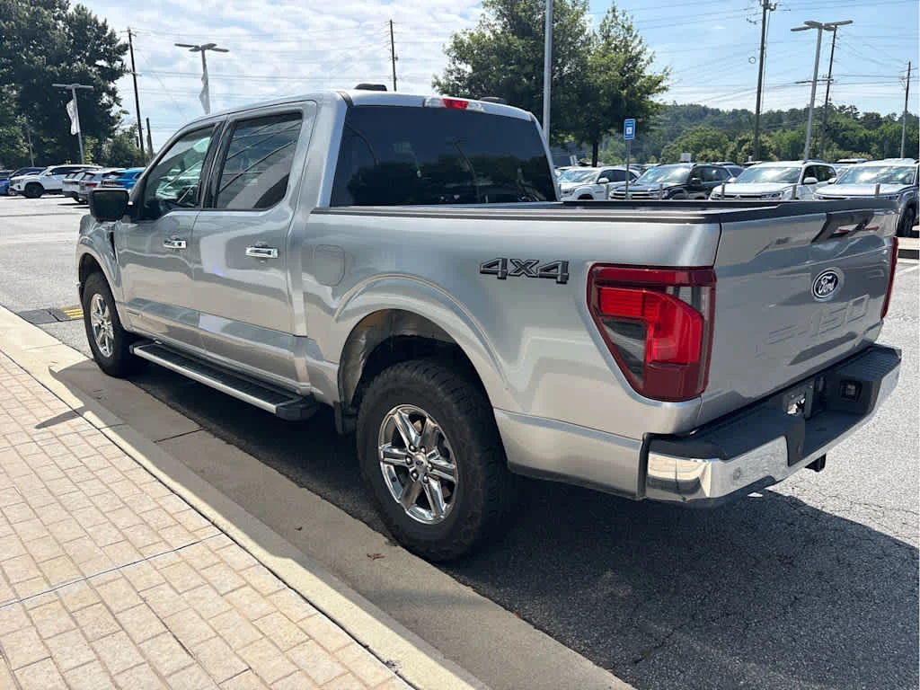 Used 2024 Iconic Silver Metallic Ford XLT image 5