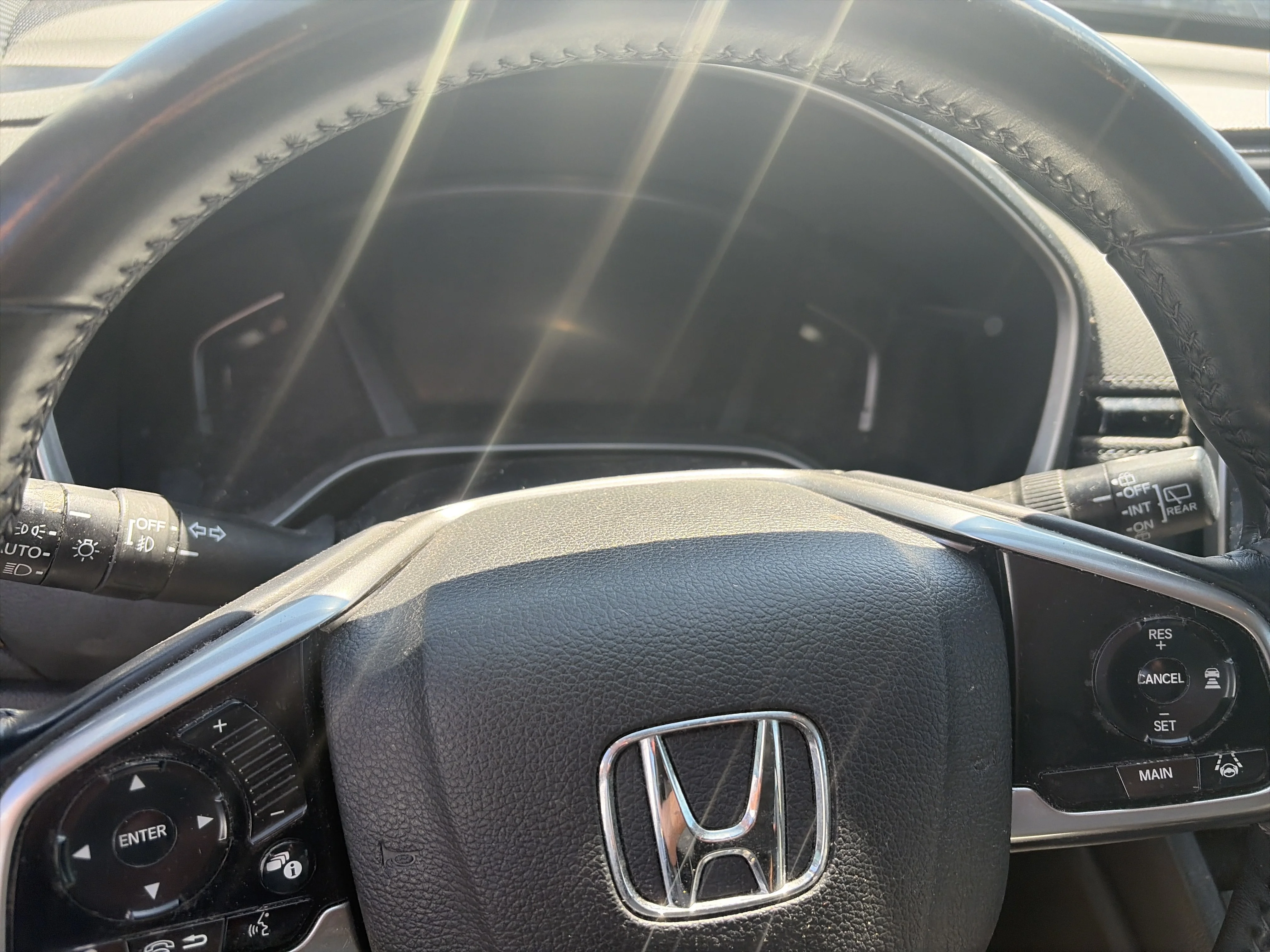 Used 2017 Basque Red Pearl II Honda EX-L image 9