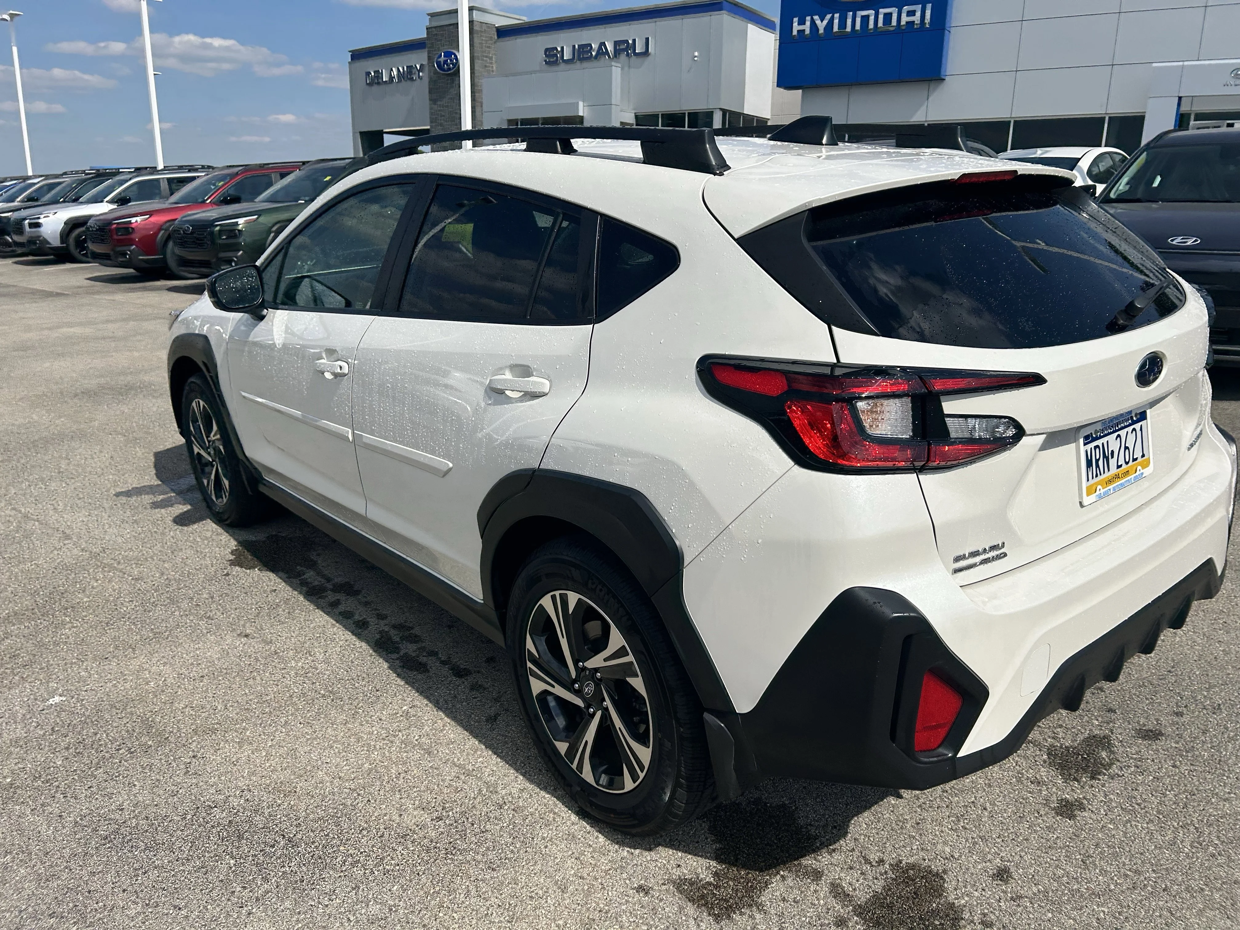 Used 2024 Crystal White Pearl Subaru Premium image 5