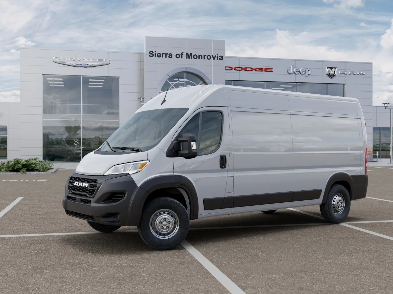 New 2026 Bright White Clearcoat RAM High Roof image 28