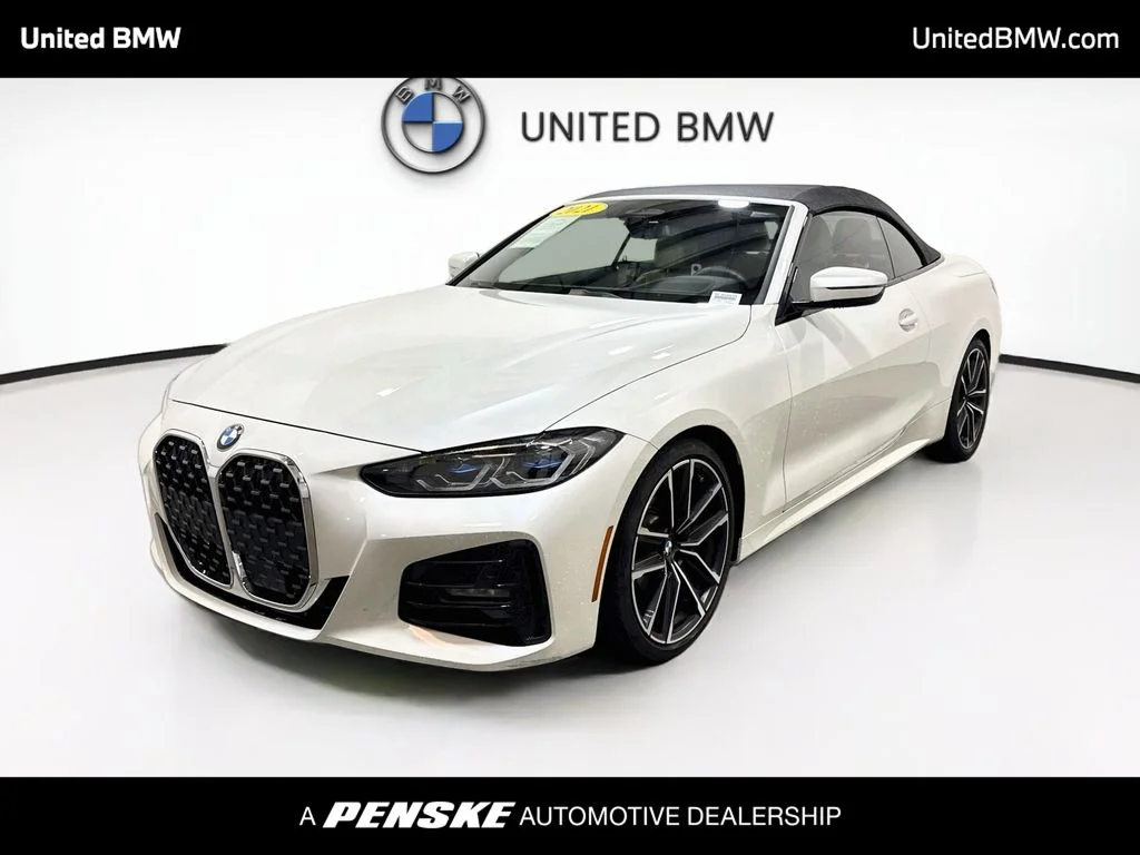 Used 2021 White Metallic BMW 430i image 1