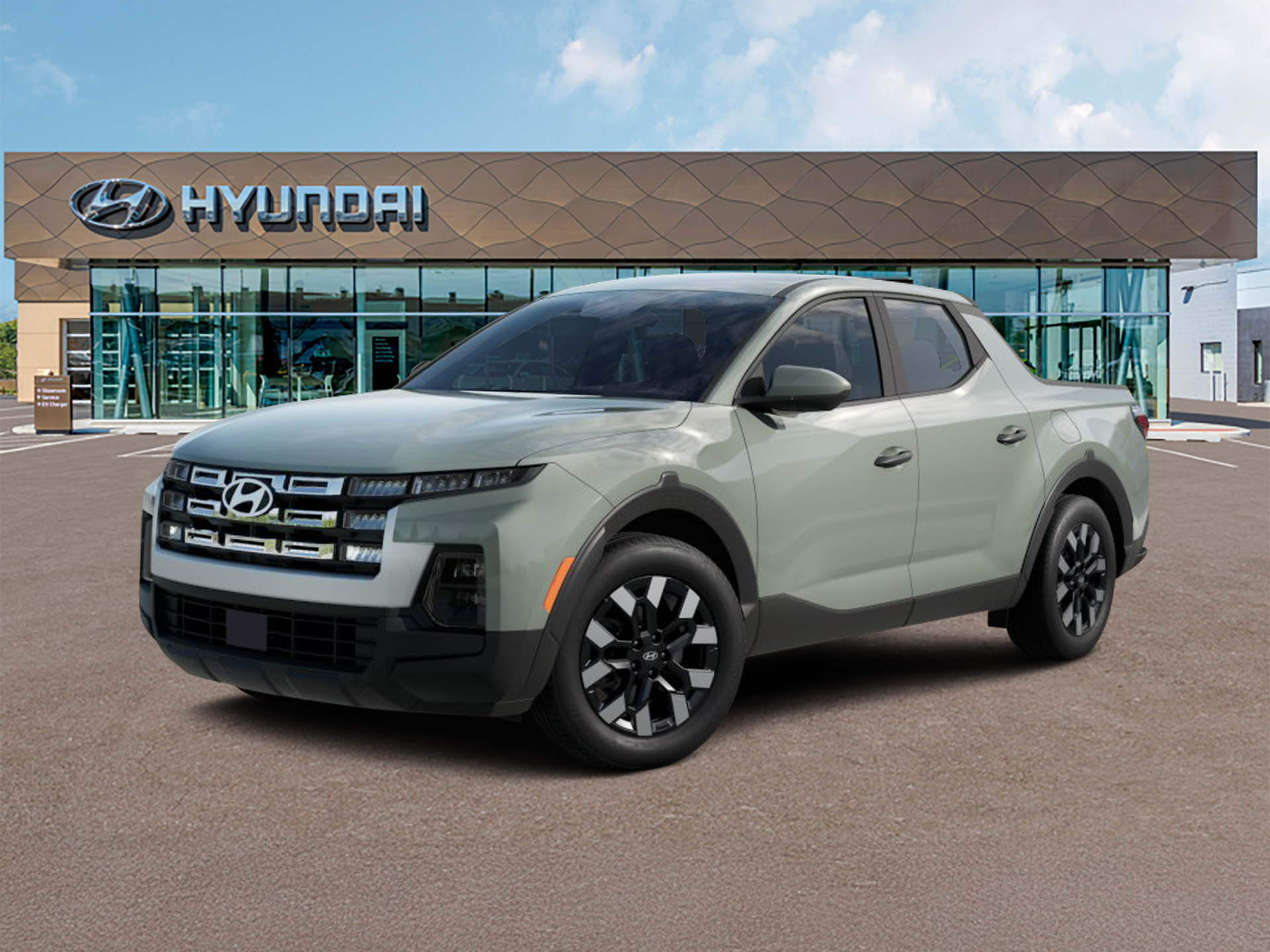 New 2027 Green Hyundai SE AWD image 2