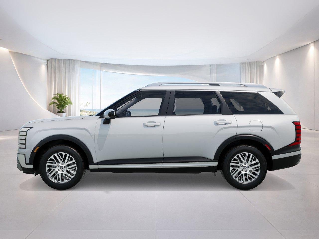 New 2027 Creamy White Pearl Hyundai SEL 7P image 3
