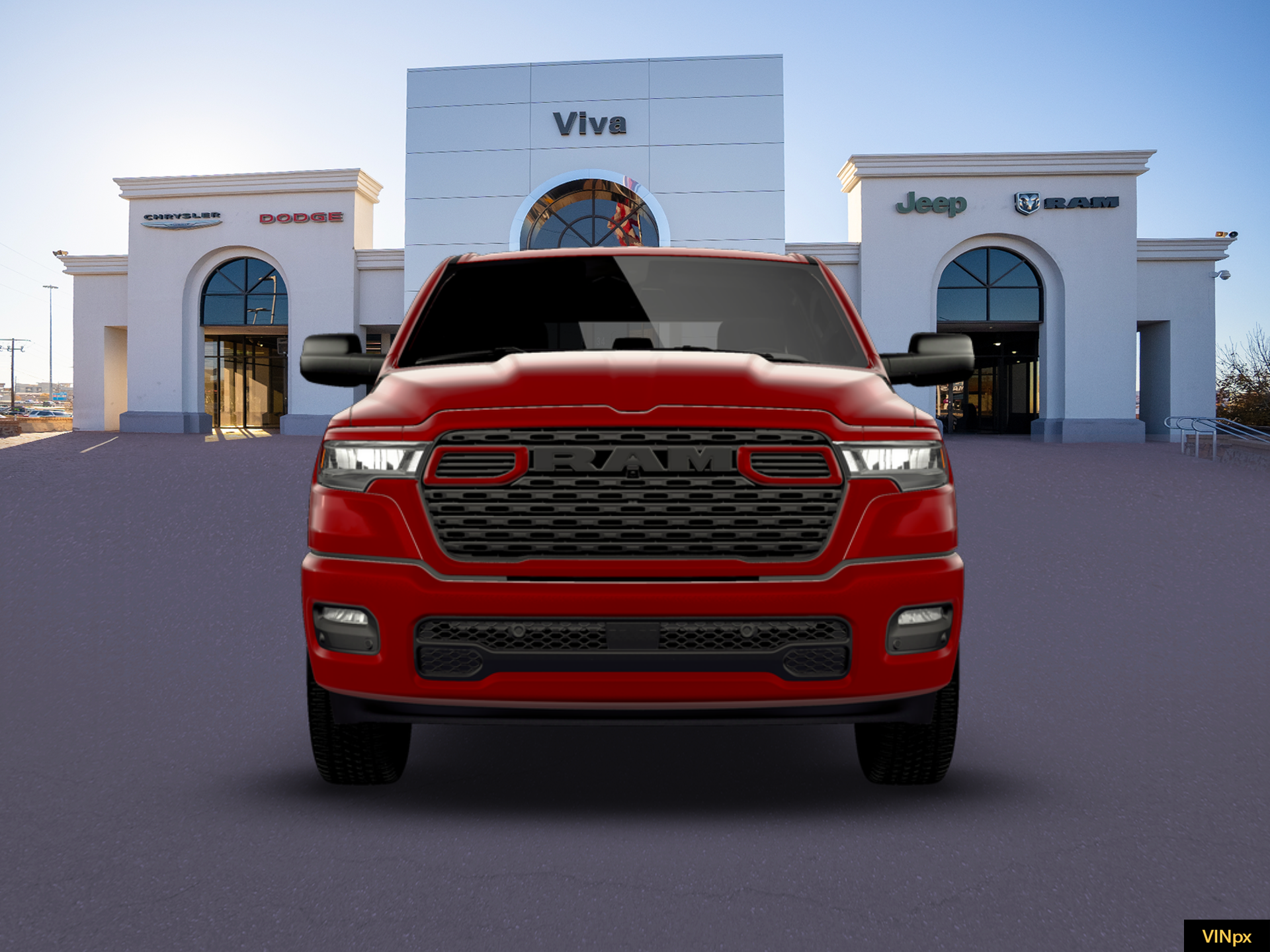 New 2026 Molten Red Pearl-Coat Exterior Paint RAM  image 24