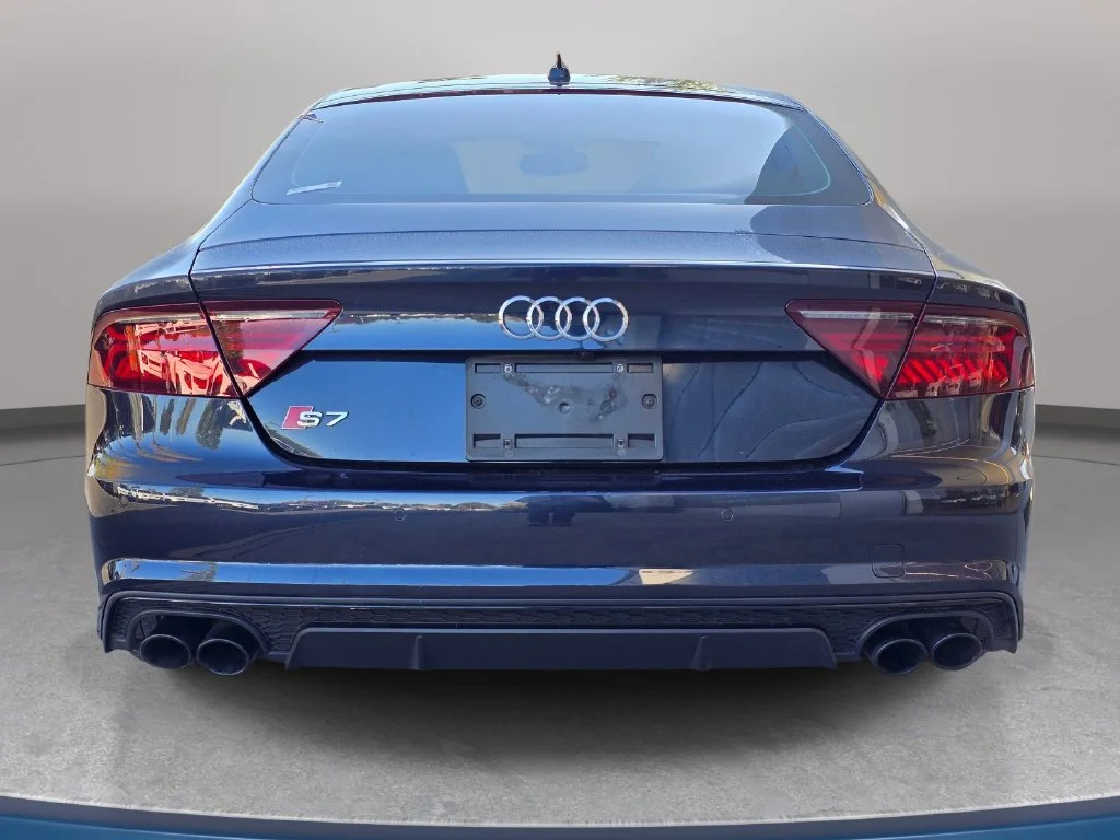 Used 2017 Blue Audi 4.0T Prestige image 7
