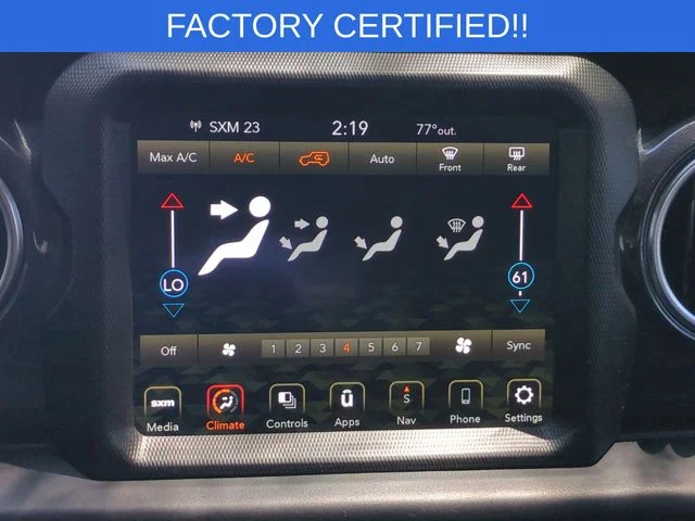 Used 2022 Black Jeep Unlimited Sahara Altitude image 24
