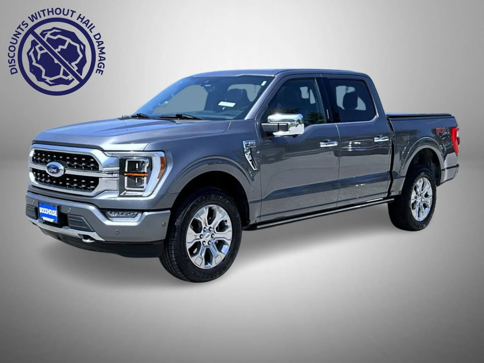 Used 2021 Gray Ford Platinum image 1