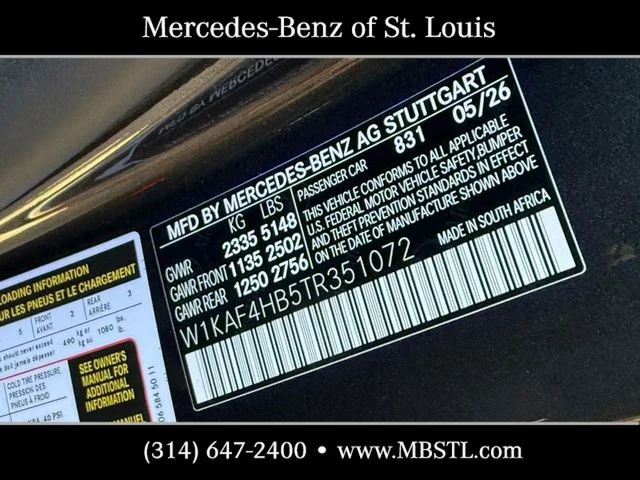 New 2026 Graphite Grey Metallic Mercedes-Benz C 300 image 19