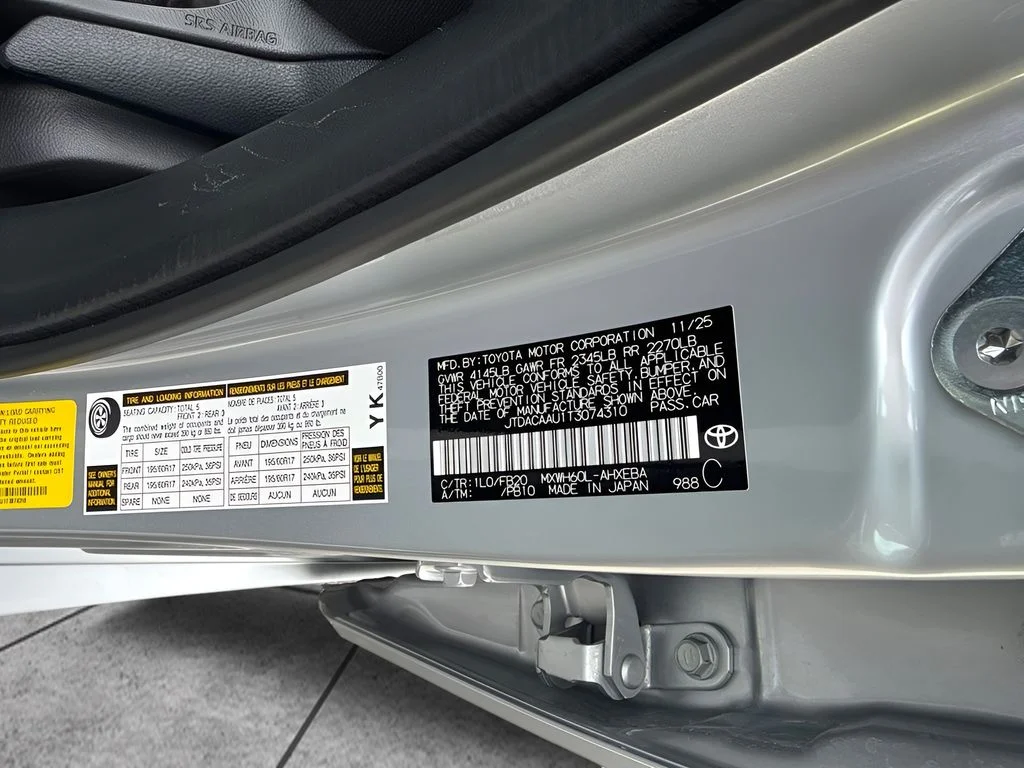 Used 2026 Silver Toyota LE image 22