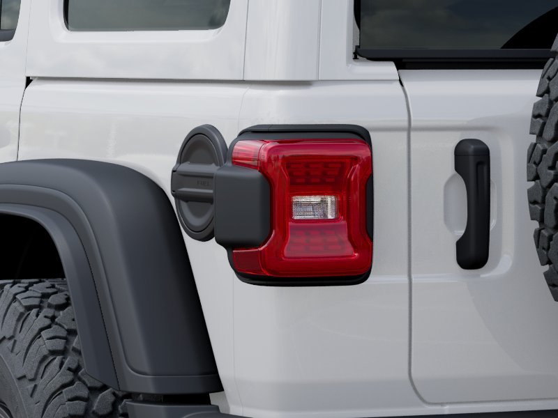 New 2026 Bright White Clear-Coat Exterior Paint Jeep Rubicon image 5
