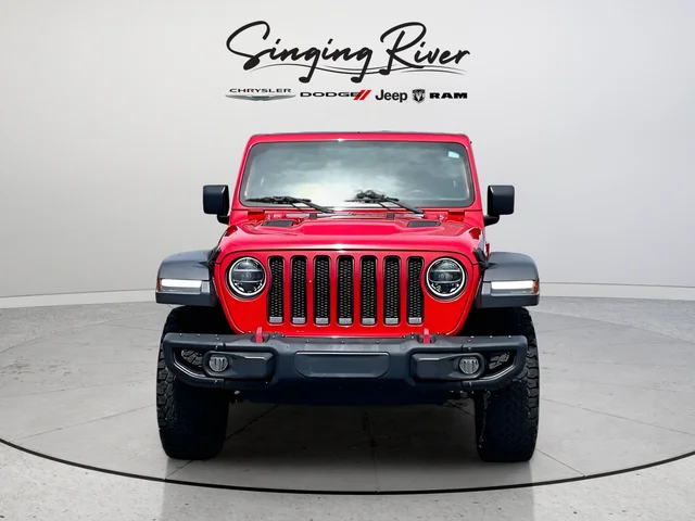 Used 2018 Red Jeep Unlimited Rubicon image 2