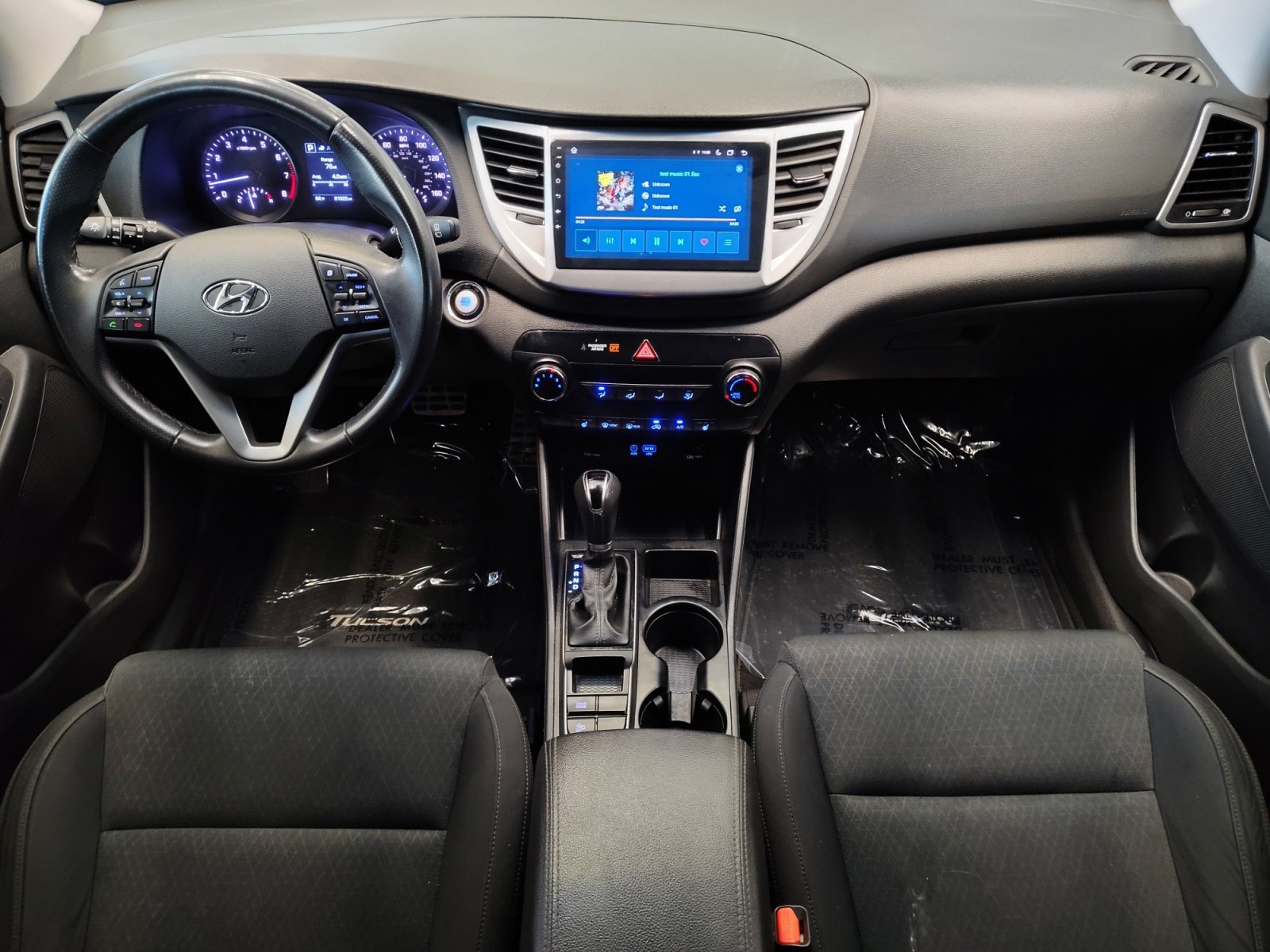 Used 2017 Caribbean Blue Hyundai Night image 3