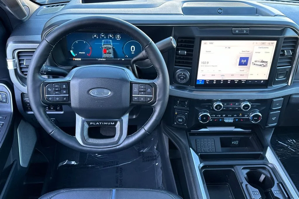 Used 2025 Red Ford Platinum image 16
