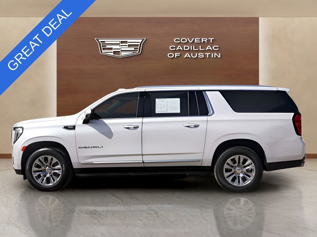 Used 2024 White Frost Tricoat GMC Denali image 2