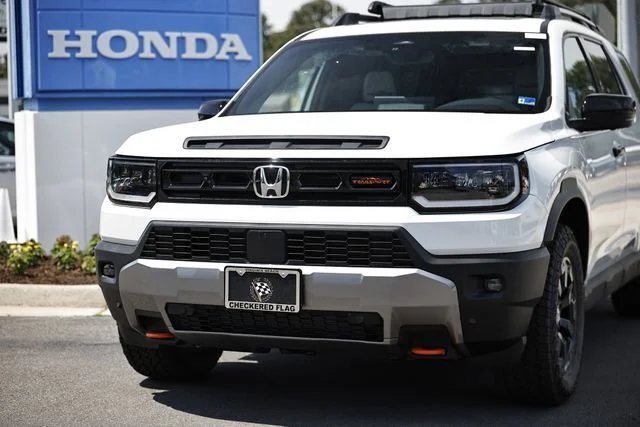 New 2026 Platinum White Pearl Honda TrailSport Elite image 2