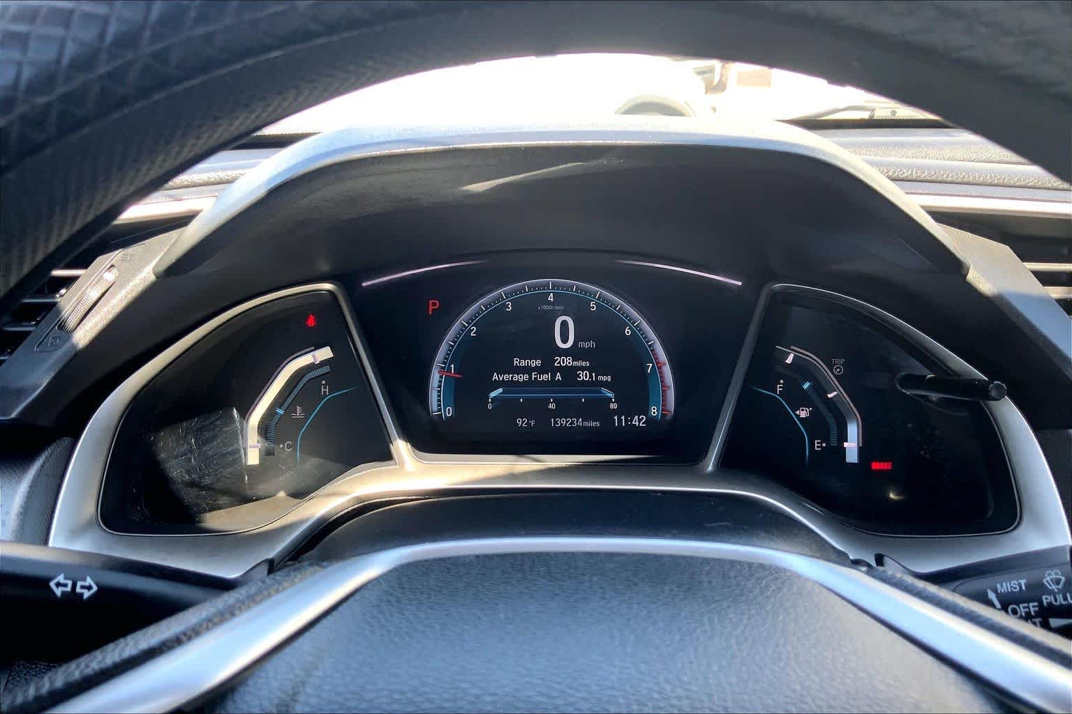 Used 2018 Crystal Black Pearl Honda EX image 23