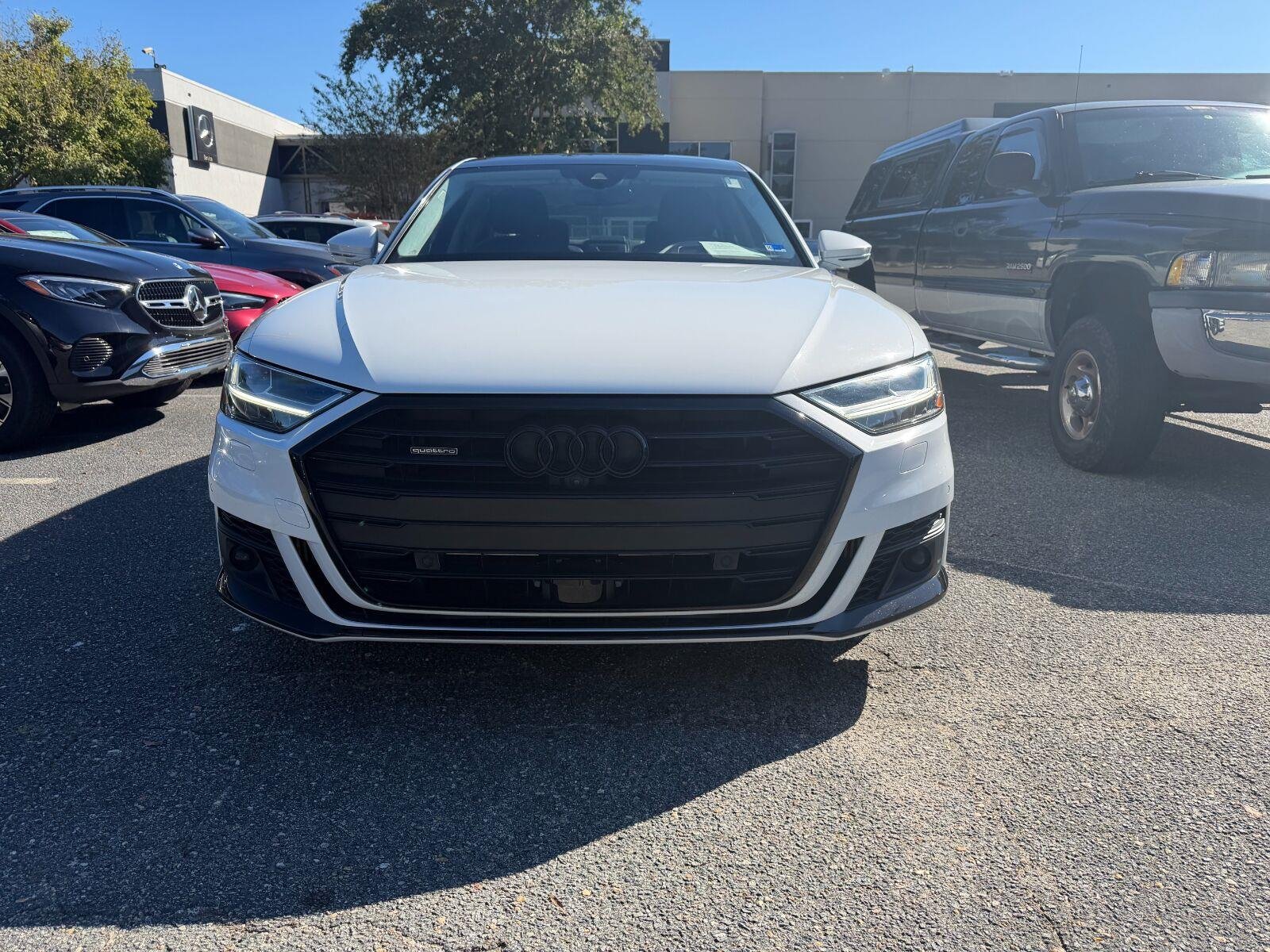 Used 2021 Glacier White Metallic Audi  image 3