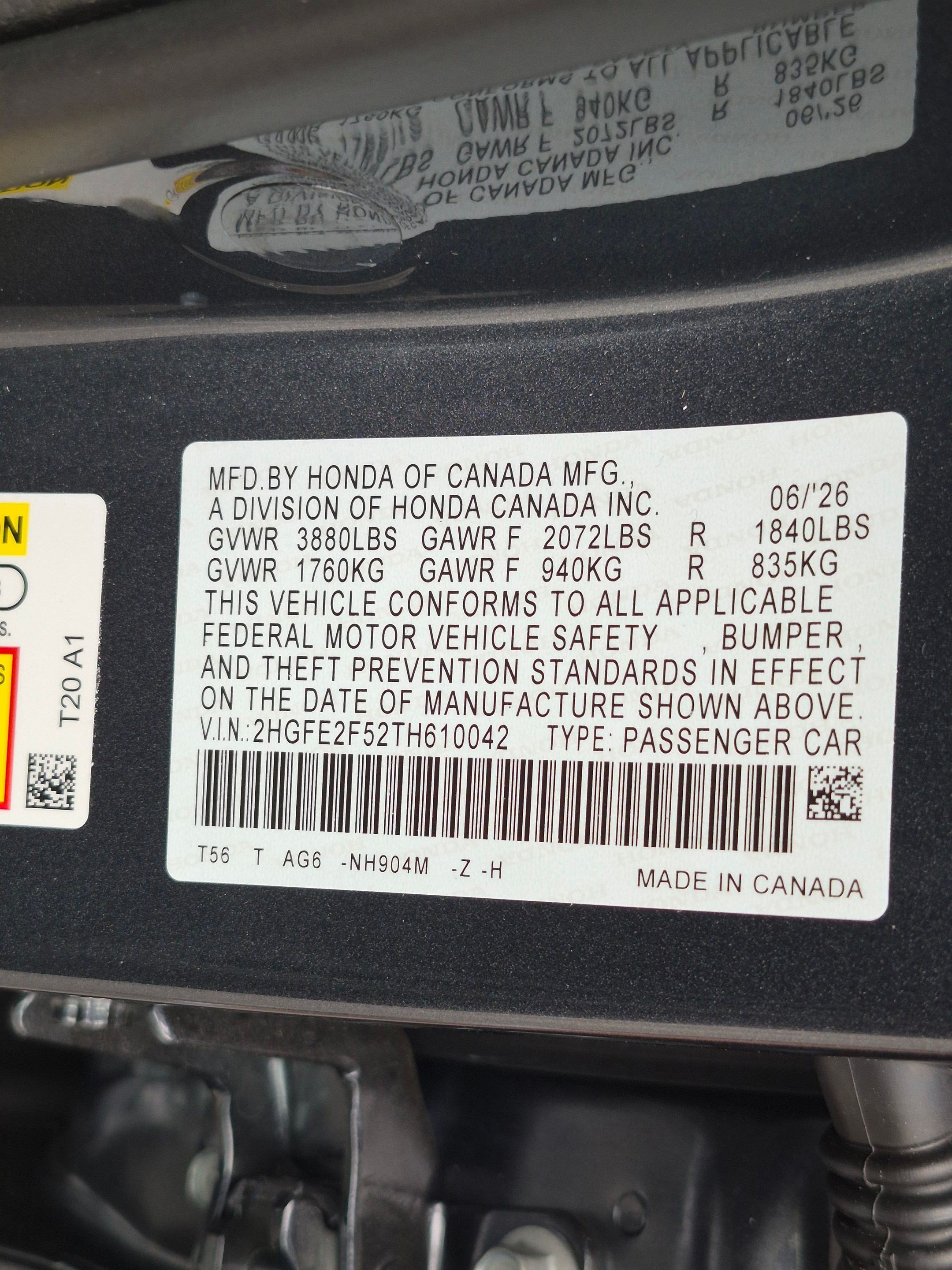 New 2026 Meteorite Gray Metallic Honda Sport image 26