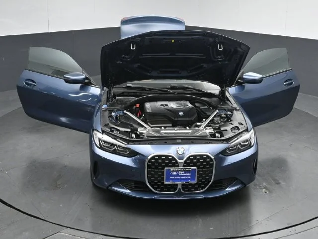 Certified Used 2021 Arctic Race Blue Metallic BMW 430i xDrive image 50
