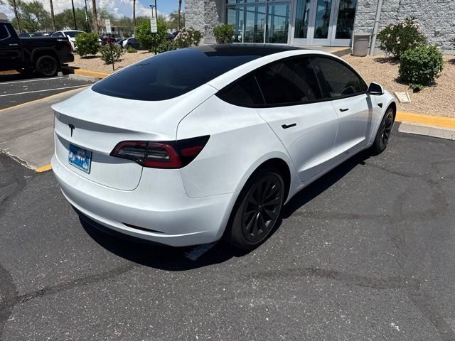 Used 2023 White Tesla Base image 4