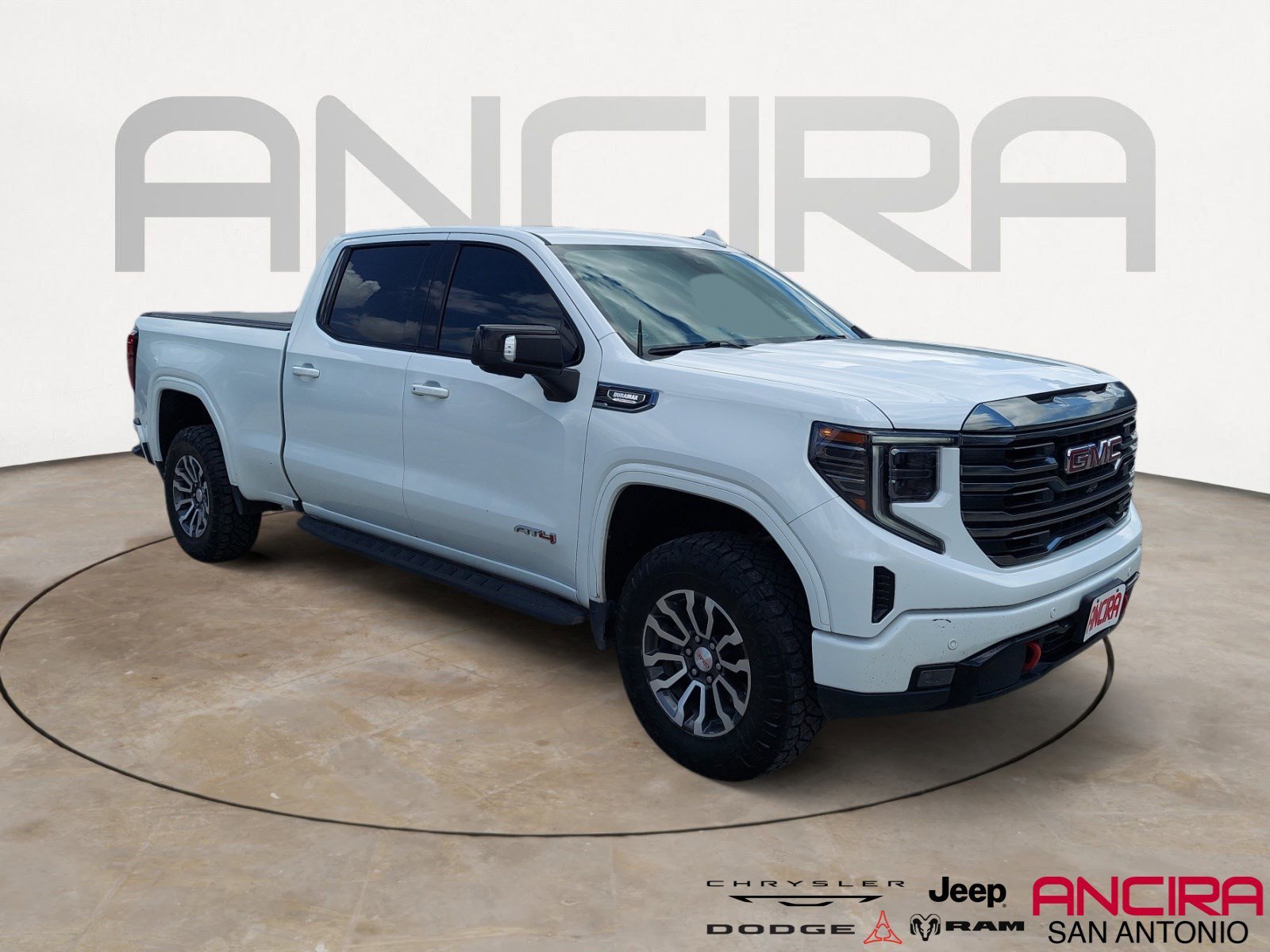 Used 2022 Summit White GMC AT4 image 1