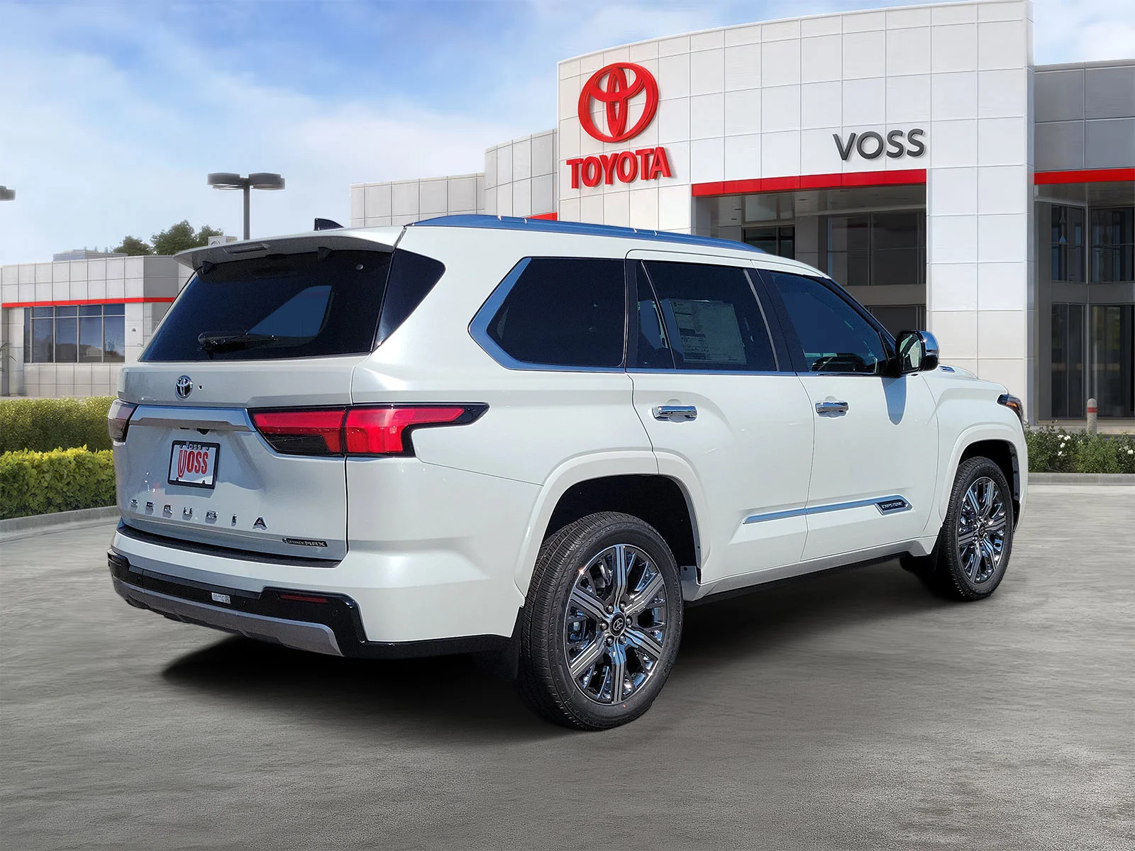 New 2026 Wind Chill Pearl Toyota Capstone image 4