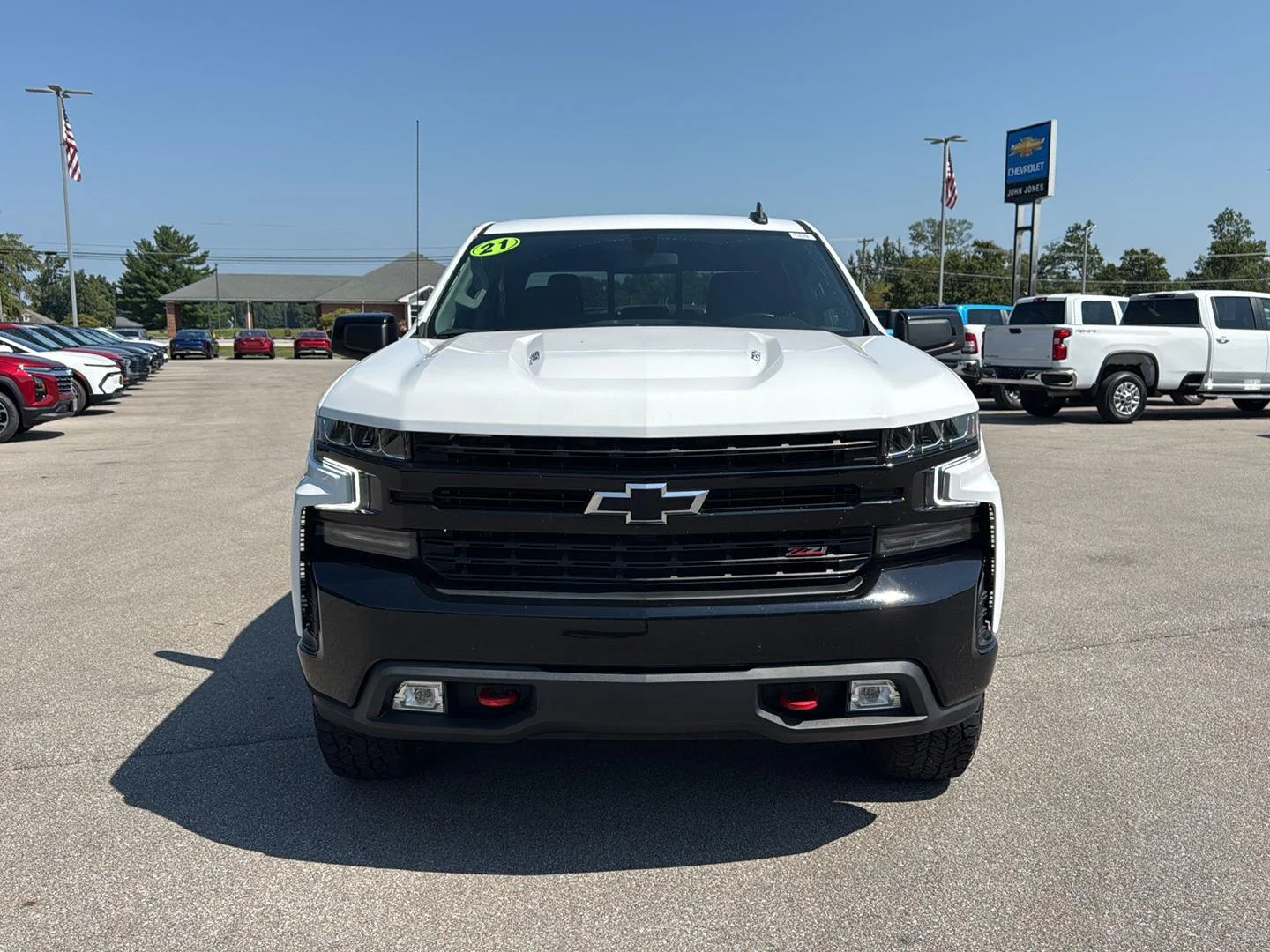 Used 2021 Silver Ice Metallic Chevrolet LT Trail Boss image 14