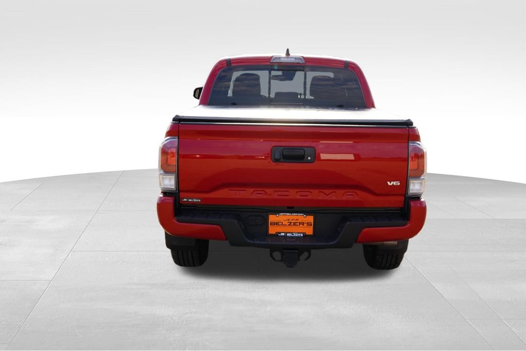 Used 2022 Barcelona Red Metallic Toyota TRD Sport image 6