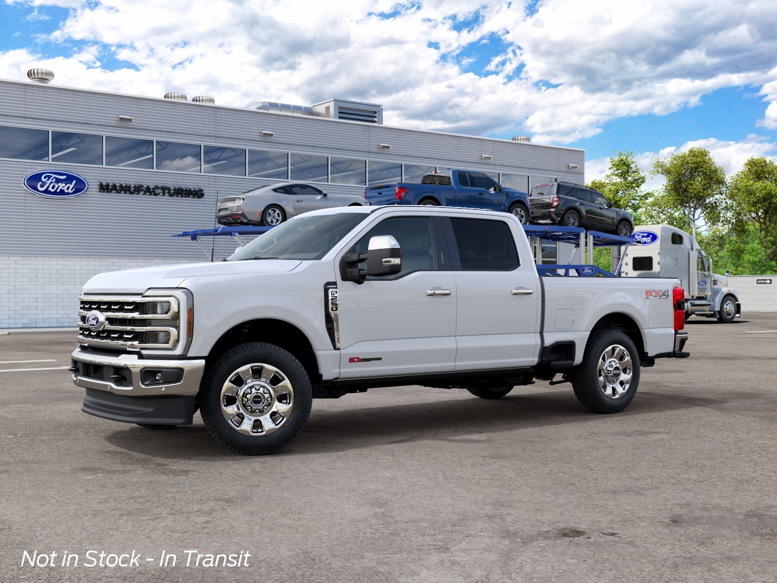 New 2027 Star White Metallic Tri-Coat Ford F-250® Lariat® image 1