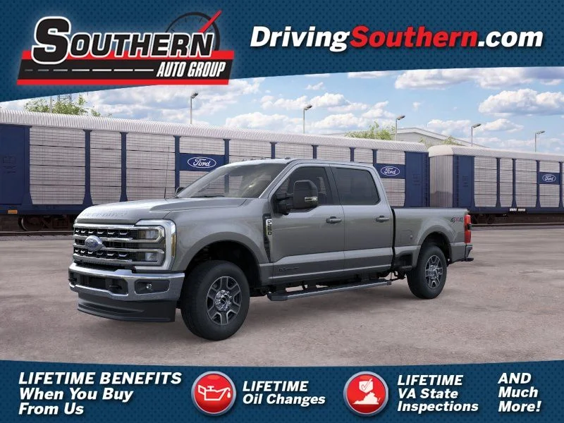 New 2026 Carbonized Gray Metallic Ford Lariat image 1