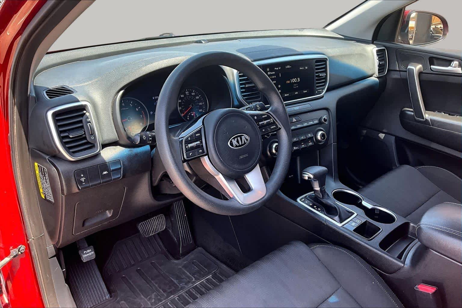 Used 2021 Hyper Red Kia LX image 17