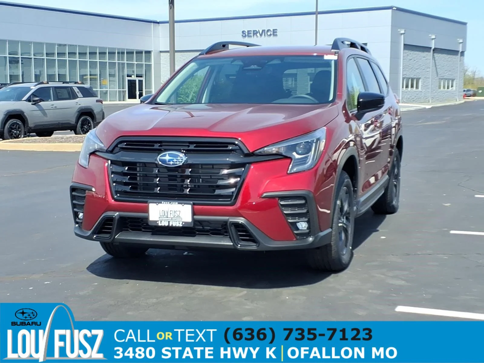 New 2026 CRIMSON RED PEARL Subaru Premium 7-Passenger image 2