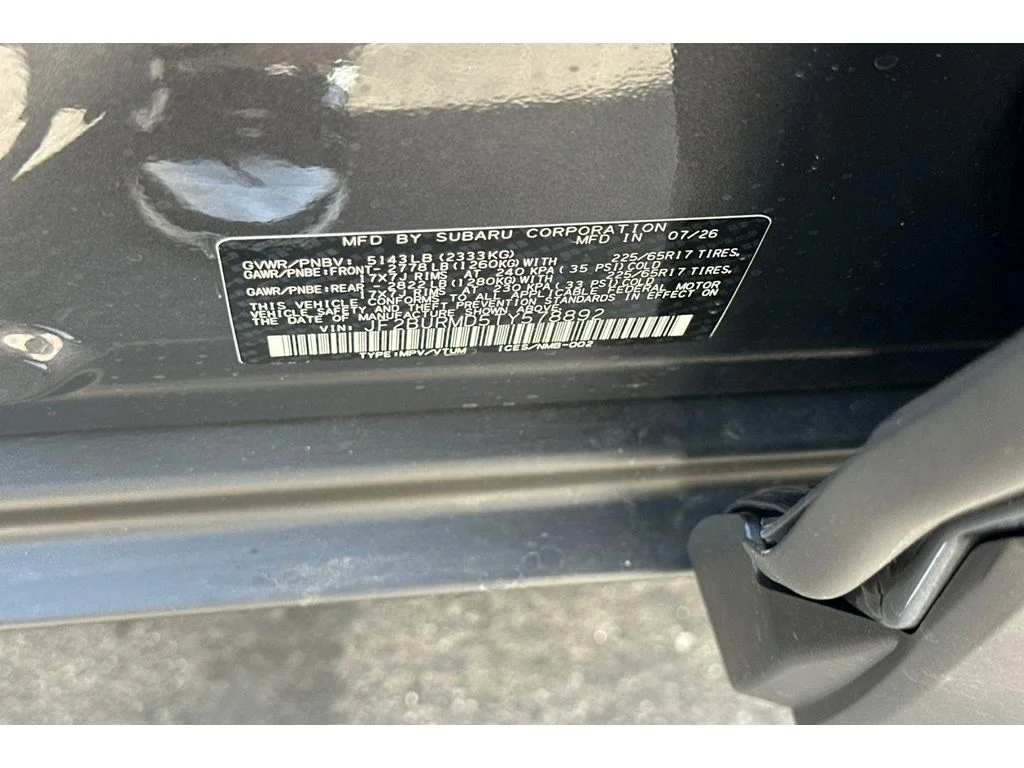 New 2026 MAGNETITE GRAY METALLIC Subaru Wilderness image 26