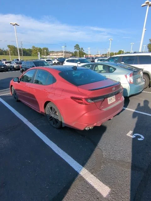 Used 2025 Red Toyota XSE image 4