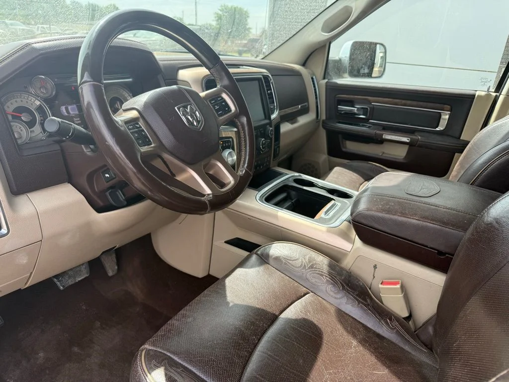 Used 2016 Granite Crystal Clearcoat Metallic Ram Laramie Longhorn image 13