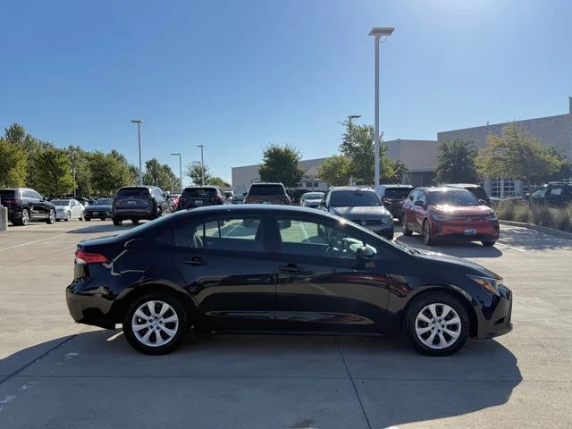 Certified Used 2024 MIDNIGHT BLACK METAL Toyota LE image 6