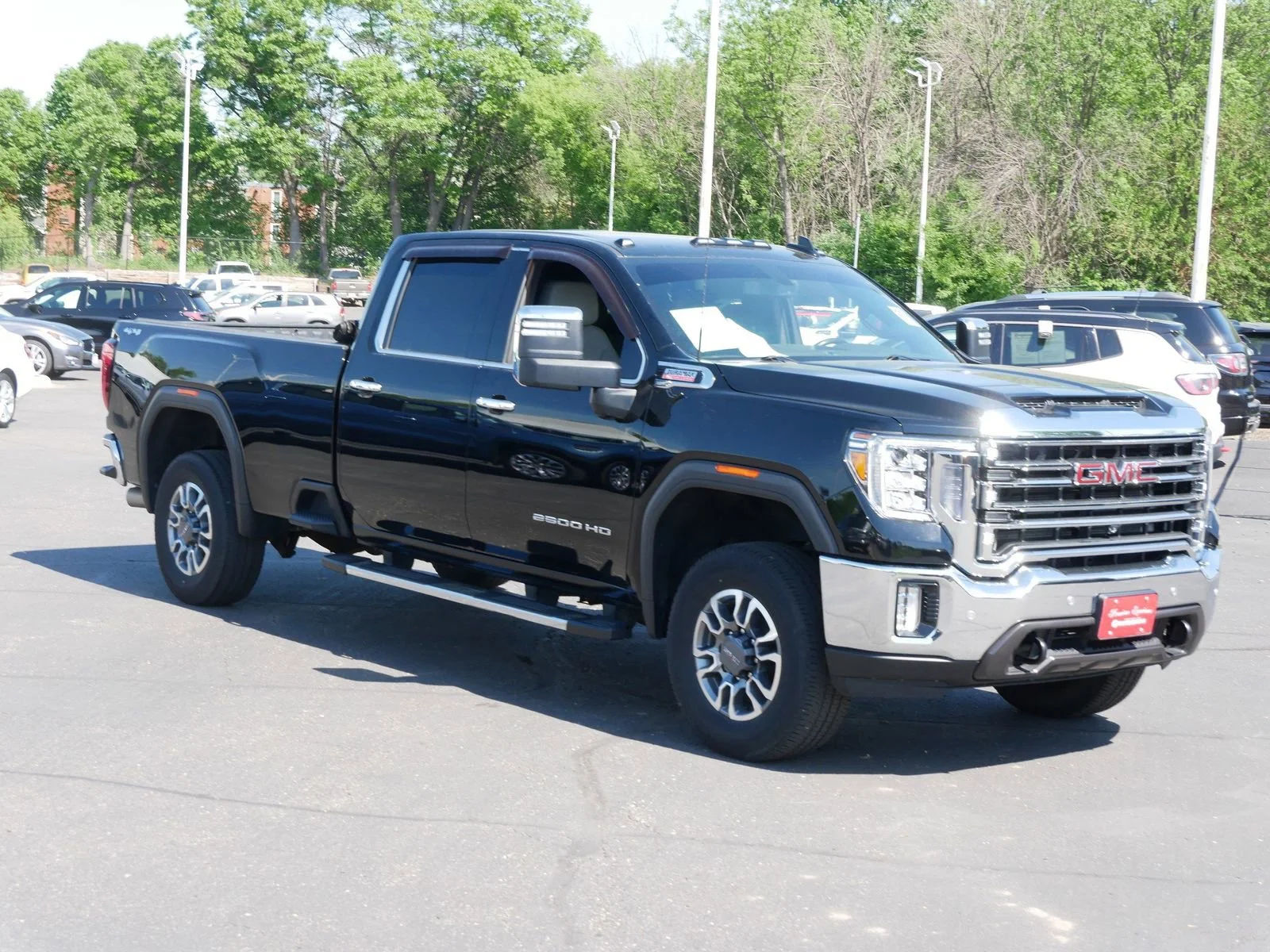 Used 2022 GMC Sierra 2500HD SLT with VIN 1GT49NEY7NF306779 for sale in White Bear Lake, Minnesota