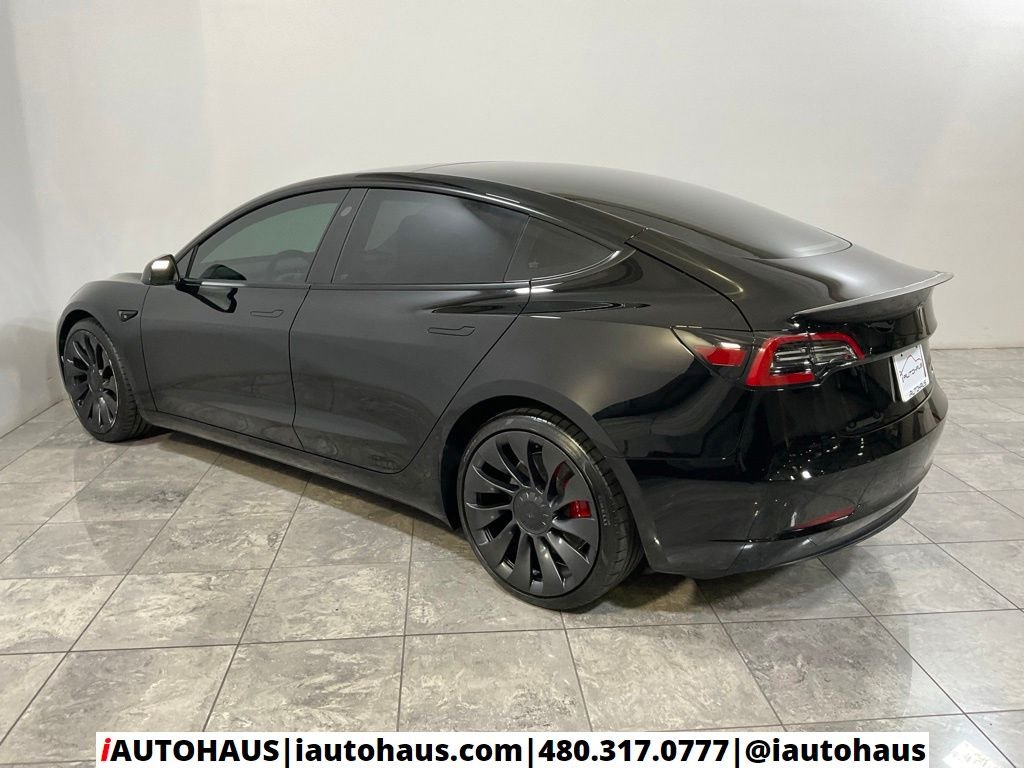 Used 2023 Black Tesla Performance image 4