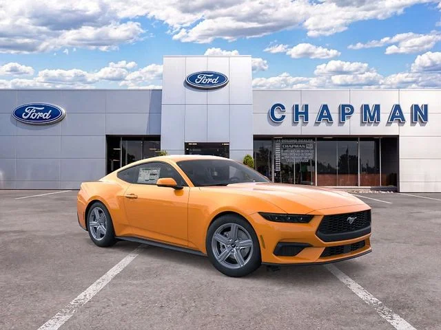 New 2026 Orange Fury Metallic Tri-coat Ford EcoBoost® Premium Fastback image 7